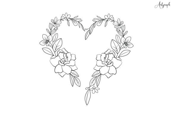 Heart Wreath Vector Review