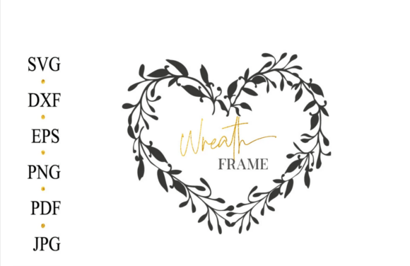 Heart’s Frame Svg Cut Frame