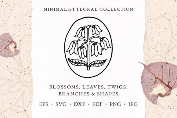 Minimalist Botanical Line Art